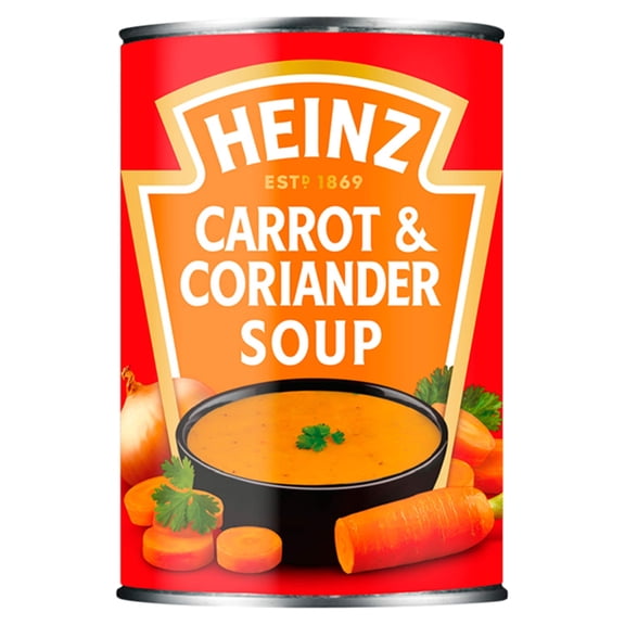 Heinz Carrot & Coriander Soup 400G, Imported from Britain
