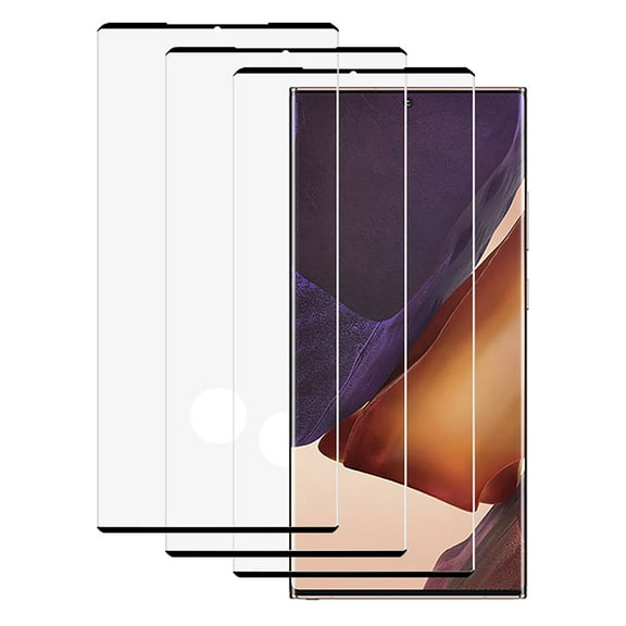KIQ 3 Pack Full Cover 10D Tempered Glass for Samsung Galaxy Note20 Ultra 5G