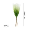 thumbnail image 3 of 20Pcs Artificial Pampas Grass, 21.6 Inch Faux Dried Natural Reed Soft Fluffy Design, Boho Floral Bouquet, Vase Ornament for Home Living Room Wedding Centerpiece Decor, 3 of 6