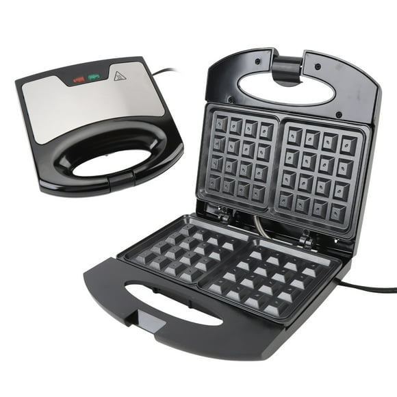 Electric Waffle Maker, Nonstick Waffle Irons, 800W Square Waffle Maker, Mini Waffle Machine With Safe Touch Handle, Fast Breakfast, Easy to Clean & Compact Design