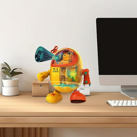 Automatic Dancing Robot Cat with Smart Obstacle Avoidance & Cool LED Light Effects, Interactive STEM Learning Toy with Music Rhythm – Rechargeable Mechanical Pet for Kids Boys Girls