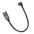 thumbnail image 5 of Adaptador DP a Minidp multifunción compatible con transmisión bidireccional 8K 60Hz 4K144Hz adaptador Mini DisplayPort curva derecha, 5 of 5