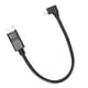 thumbnail image 5 of Adaptador DP a Minidp multifunción compatible con transmisión bidireccional 8K 60Hz 4K144Hz adaptador Mini DisplayPort curva derecha, 5 of 9