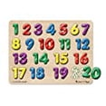thumbnail image 3 of Melissa & Doug Spanish Numbers Sound Puzzle - Wooden Puzzle (20 pcs), 3 of 3