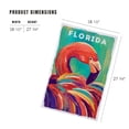 thumbnail image 3 of Lantern Press 1000 Piece Jigsaw Puzzle, Florida, Vivid, Flamingo, 3 of 5