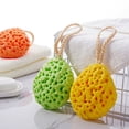 thumbnail image 4 of Esponja limpiadora corporal con forma de panal para ducha, exfoliante corporal para adultos y niños, herramienta suavizante para el cuidado de la piel, 4 of 5