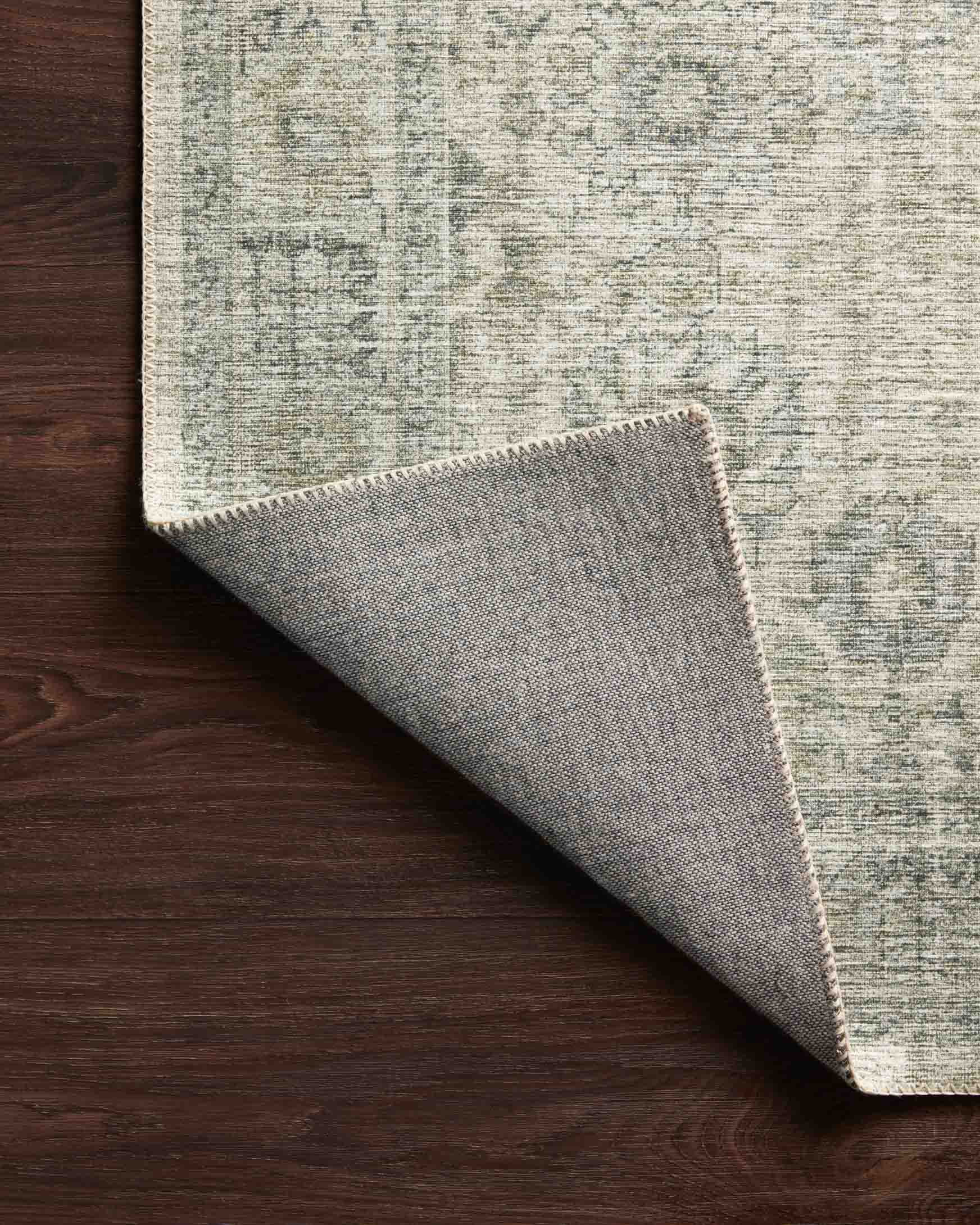 Loloi II Skye SKY-14 Natural / Sage Oriental Area Rug 5'-0" x 7'-6"