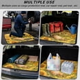 thumbnail image 3 of COEQINE Universal Car Trunk Mat All Weather Cargo Liner Floor Mat with Non-Slip Backing Scratch-proof Pet Cargo Mat Suitable for Most Car Models, Cat Sunflower Garden, 3 of 7