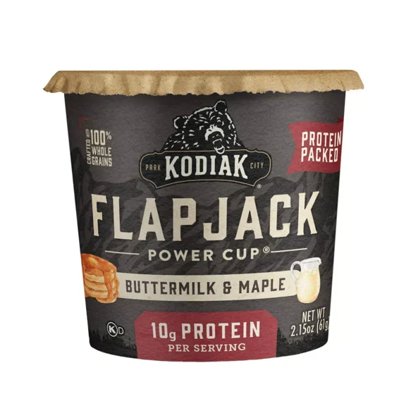 Kodiak Cakes Power Cakes Unleashed Flapjack On The Go Buttermilk & Maple - 2.15 oz