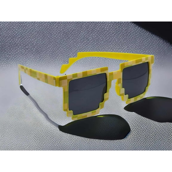 Yellow Thug Life Sunglasses Trendy Sunglasses Trick Toy Thug Life Glasses
