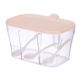 thumbnail image 4 of Caja de condimentos para el hogar, combinación de plástico, rejilla múltiple, a prueba de humedad, para cocina de restaurante, caja de botella de condimento de hielo en polvo integrada, 4 of 5