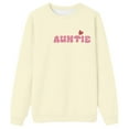 thumbnail image 4 of Aunt Crewneck Sweatshirt for Women Cool Aunt Long Sleeve Letter Print Pullover Casual 2025 Fall Fashion Tops, 4 of 5