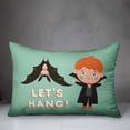 thumbnail image 3 of Creative Products Let's Hang Vampire Bat 20 x 14 Spun Poly Pillow, 3 of 3