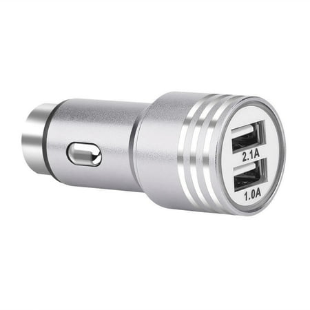 Apple Charger Car Deago 2A Dual Port USB Car Charger 12-24W Fast Charging Adapter For Apple iPhone X 8 Samsung Galaxy ()