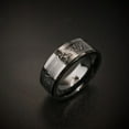 thumbnail image 4 of Black Gold Plated 8mm Tungsten Carbide Mens Ring Men Wedding Band Man Ring, 4 of 5