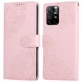 thumbnail image 1 of For Xiaomi Redmi Note 12S 4G Note 11S 4G Case Rose Flower PU Leather Wallet Phone Cover with 3 Card, 1 of 5
