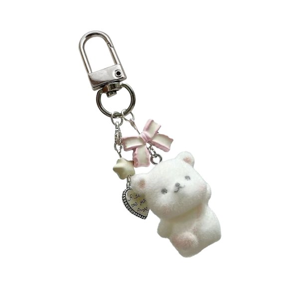 YIEMEEN Resin Bear Key Pendant Practical Bag Charm Multifuntional Resin Accessory for Gifting on Holidays and Special Occasions