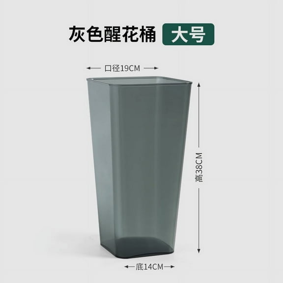 Transparent Umbrella Stand Rack Leak-Proof Round Umbrella Holder Portable Umbrella Organizer For Entryway Indoor And Outdoor Use Plastic Bucket For Umbrellas