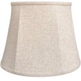 thumbnail image 4 of TOOTOO STAR Brown Lamp Shade Set of 2, 10x14x10 Inch Drum Shades for Floor and Table Lamps, 4 of 6