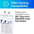 thumbnail image 2 of Filtro de agua 3M Aqua-Pure DW8090 para reemplazar debajo del fregadero, 2 of 6