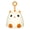 Beige, variant on Callipe Egg Washer Cartoon Cat Shape Hanging Ring Silicone Brush High Elasticity Small Egg Brush Compact Egg Cleaning Tool