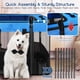 thumbnail image 4 of Corral para perros ROMANTIC BEAR 102x81x61 cm plegable con cubierta de sombra, 4 of 9