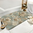 thumbnail image 5 of Floral Doormat, Ornate Vintage Peonies Bird Doormat,Cute Flowers Doormat, Welcome Doormat, Home Decor, Fun Welcome Mat,Indoor Doormat,Front Back Door Mat 17”x30”, 5 of 7