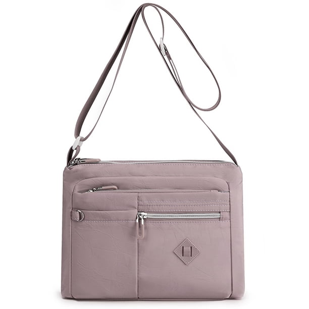 Bolso bandolera para mujer, impermeable, ligero, informal, tipo bandolera, bolso de hombro, bolso escolar