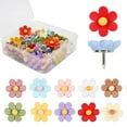 thumbnail image 1 of Clearance Now! Push Pins For Cork Board - 30Pcs Decorative Push Pins Tac Thumb Case, with N7I5, 1 of 1