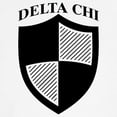 thumbnail image 3 of CafePress - Delta Chi Black Icon T Shirt - 100% Cotton Ringed T-Shirt, 3 of 4