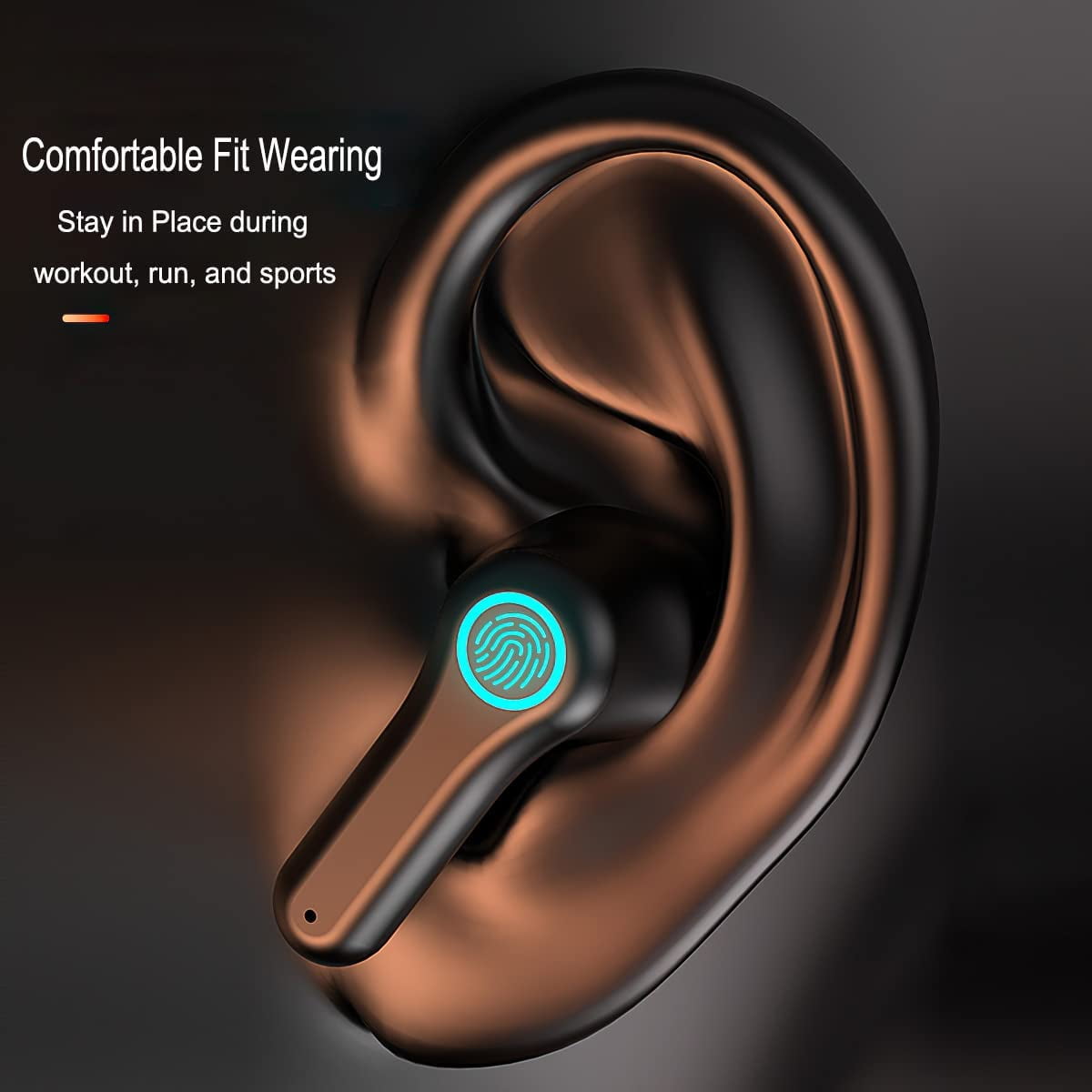 TWS Wireless Bluetooth Earphones ANC Earbuds for Google Pixel 9/Pro/Pro XL/9a Phones - Headphones True Stereo Headset Hands-free Mic Active Noise Canceling