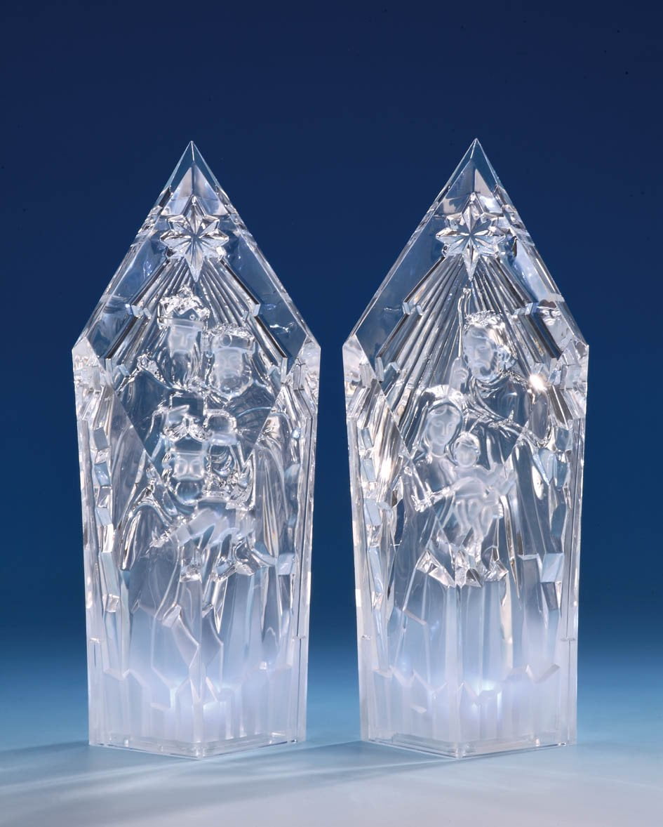 Icy Craft Nativity Set Hollow Relief