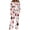 Vermilion, variant on Womens Christmas Pajamas Set Long Sleeve Crewneck Top and Drawstring Pants Casual Sleepwear 2-Piece Holiday Lounge Homewear Outfits