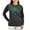 Charcoal, variant on CafePress - Shamrock Of Shamr Women's Long Sleeve Dark T Shirt - Women's Long Sleeve Graphic Tee Casual Fit