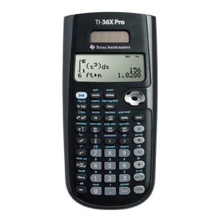 Texas Instruments 36PRO/TBL/1L1 TI-36X Pro Engineering/Scientific Calculator