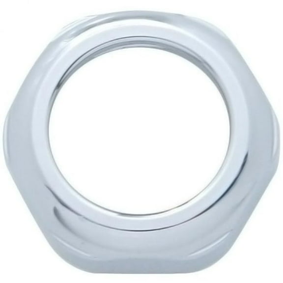 United Pacific 21003P  - Chrome Key Switch Face Nut For Peterbilt