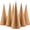 13.8x5 in, 6Pcs, variant on 6 Pcs Paper Mache Cones Open Bottom 13.8 x 5 in, Extra Thick Cardboard Cones for Crafts Paper Cones for Christmas Valentine Gnomes Christmas Tree DIY Projects and Decorations