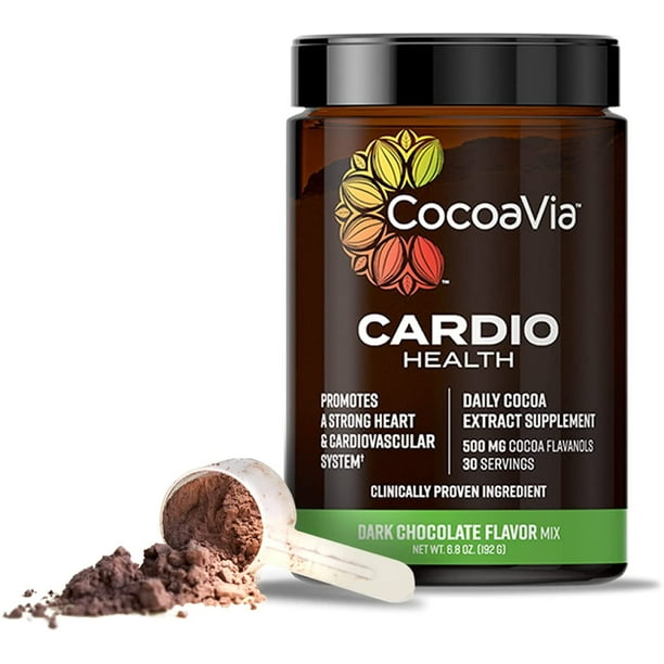CocoaVia Cardio Health Cocoa Powder, Healthy Heart, Blood Pressure