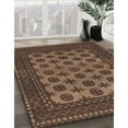 thumbnail image 2 of Ahgly Company Indoor Rectangle Traditional Bakers Brown Southwestern Area Rugs, 6' x 9', 2 of 6