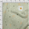 thumbnail image 3 of oneOone Velvet Light Green Fabric Christmas Sewing Fabric By The Yard Printed Diy Clothing Sewing Supplies 58 Inch Wide, 3 of 4
