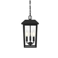 thumbnail image 3 of Elegant Lighting Riggs 8 x 15 inch Outdoor Pendant in Black, 3 of 9