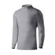 thumbnail image 1 of Ropa interior térmica para hombre, informal, lisa, gruesa, de cuello medio y manga larga, para mantener el calor, de algodón, para hombre., 1 of 3