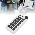 thumbnail image 1 of Studio Controller with 15 Keys, Stream Controller with Knob, Customizable Visual Layouts and Macros for PC Software, Triggering Actions in Apps, 1 of 7