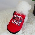 thumbnail image 3 of 2PC Small Dog Vest,Soft Dog Shirts Vest,Dog's Cool T-Shirts Summer Clothes Outfit Costume for Cat Puppy Small Dog MOMMY'S LOVE XS, 3 of 7