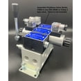thumbnail image 4 of Hydraulic Parallel Valve Manifold Aluminum D03 NG6 Cetop 3 pattern (3 stations, Without Pressure Relief valve), 4 of 4
