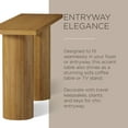 thumbnail image 5 of Maven Lane Lana Contemporary Wooden Console Table in Refined Natural Finish, 5 of 7