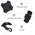 thumbnail image 3 of ROSENICE 1Pc Tenor Sax Dedicated Strap Saxophone Replacement Premium Strap (Black), 3 of 8