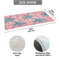 thumbnail image 3 of Retro Vintage Palm Tree Bath Mat 39x20 Non-Slip Bathroom Rugs Absorbent Soft Plush Quick Dry for Tub Shower Kitchen Home Decor, 3 of 8