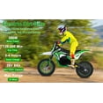 thumbnail image 2 of Mohsoe 36V 350W Youth Electric Dirt Bike, Upgraded Motor & E-Brake, 3-Speed Gears for Off-Road, Green, 2 of 8