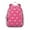 Boston Terrier, variant on Boston Terrier Dog with Flower-1 Backpack for School,Cute School Bag,Schoolbag with Adjustable Shoulder Straps & Padded Back,15"x11.42"x5.5"
